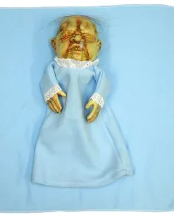 Zombie Baby Handpuppe -Spuk Dekor Geschaft baby stinky handpuppe horror baby halloween zombie puppe stinky doll 10001 3