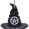 Bad Ass Witch Hängedeko Ornament 9cm
