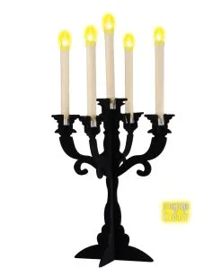 LED Tropfkerzen Set Beige -Spuk Dekor Geschaft beige led kerzen als deko led flackering candels halloween deko 38680 02 1