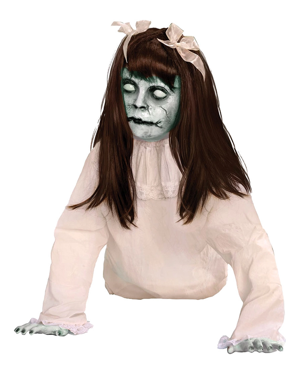 Besessenes Scary Girl Halloween Animatronic 1 Besessenes Scary Girl Halloween Animatronic