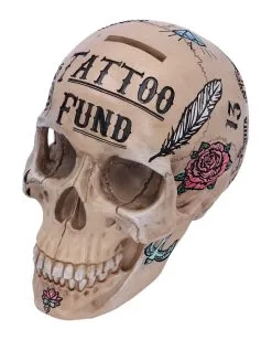 Calavera Tattoo Totenkopf Sparkasse -Spuk Dekor Geschaft calavera tattoo totenschaedel sparkasse calavera tattoo totenkopf spardose calavera tattoo skull fund 39512 07