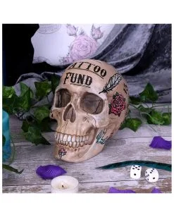 Calavera Tattoo Totenkopf Sparkasse -Spuk Dekor Geschaft calavera tattoo totenschaedel sparkasse calavera tattoo totenkopf spardose calavera tattoo skull fund 39512 08