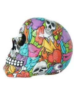 Calypso Pop Art Totenkopf 8 Calypso Pop Art Totenkopf -Spuk Dekor Geschaft calypso pop art totenschaedel calypso pop art totenkopf calypso pop art skull 50728 03