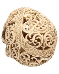 Celtic Decadence Totenschädel 18,5cm -Spuk Dekor Geschaft celtic decadence totenkopf celtic decadence totenschaedel celtic decadence skull 53391 04