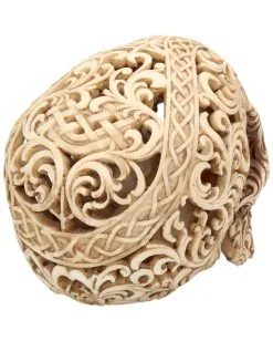 Celtic Decadence Totenschädel 18,5cm -Spuk Dekor Geschaft celtic decadence totenkopf celtic decadence totenschaedel celtic decadence skull 53391 05