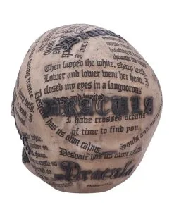 Dracula Totenkopf Mit Bram Stoker Zitaten 7 Dracula Totenkopf Mit Bram Stoker Zitaten -Spuk Dekor Geschaft dracula totenschaedel mit bram stoker zitaten vampir totenkopf gothic deko halloween tischdeko 50770 03