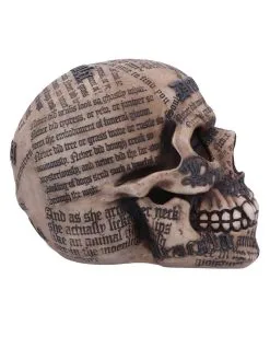 Dracula Totenkopf Mit Bram Stoker Zitaten 8 Dracula Totenkopf Mit Bram Stoker Zitaten -Spuk Dekor Geschaft dracula totenschaedel mit bram stoker zitaten vampir totenkopf gothic deko halloween tischdeko 50770 04