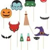 12er Pack Halloween Fotobox Accessoires