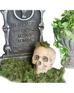 Halloween Deko Moos 100 G -Spuk Dekor Geschaft halloween deko moos 100g halloween friedhof dekoration moos halloween decoration 28263