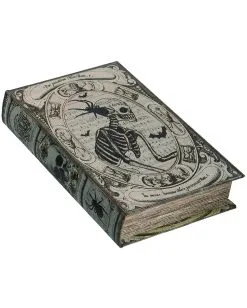 Dekobuch Mit Geheimfach Für Halloween -Spuk Dekor Geschaft halloween dekobuch mit geheimfach halloween fright night book box buchtresor buchsafe halloween 53077 4