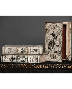 Dekobuch Mit Geheimfach Für Halloween -Spuk Dekor Geschaft halloween dekobuch mit geheimfach halloween fright night book box buchtresor buchsafe halloween 53077 6