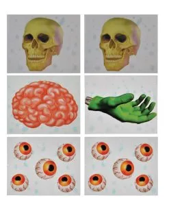 Halloween Flaschen Aufkleber 6 St. -Spuk Dekor Geschaft halloween flaschen etiketten halloween flaschen aufkleber halloween bottle labels 39323 02