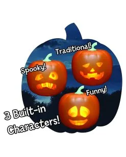 Jabberin Jack Animierter Halloween Kürbis -Spuk Dekor Geschaft jabberin jack sprechender halloween kuerbis jabberin jack animated halloween pumpkin halloween deko und halloween animatronics 51656 3