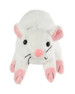 Weiße Plüschratte 19cm -Spuk Dekor Geschaft kuscheltier ratte 19cm weiss plueschratte fuer kinder geschenkartikel plueschtier ratte 29709 3
