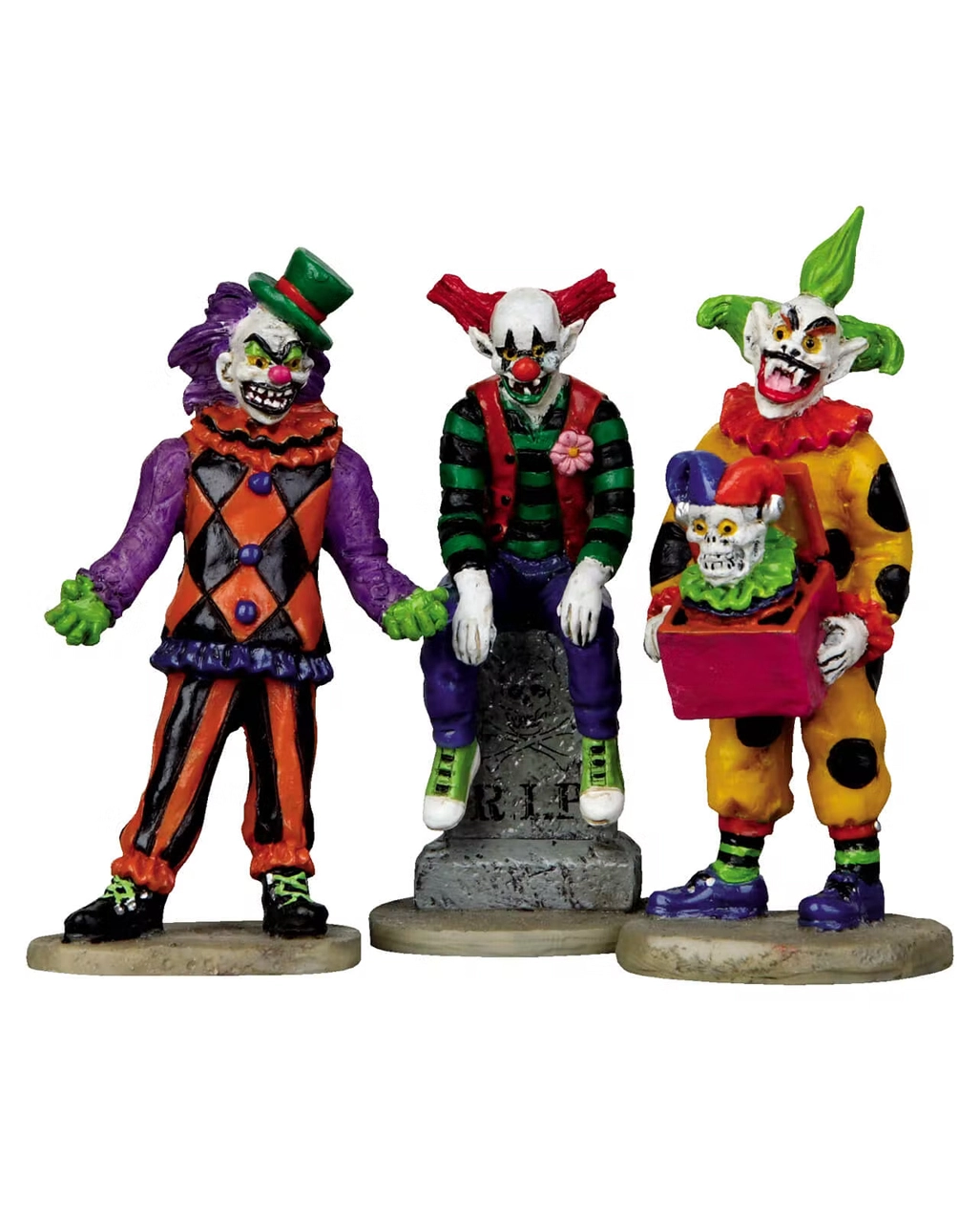 Lemax Spooky Town - Böse Unheimliche Clowns 3er Set 1 Lemax Spooky Town - Böse Unheimliche Clowns 3er Set
