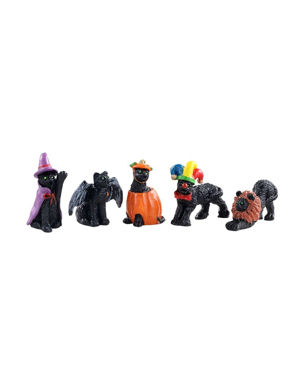 Lemax Spooky Town - Halloween Katzen 5er Set 1 Lemax Spooky Town - Halloween Katzen 5er Set