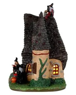 Lemax Spooky Town - Das Hexenhäuschen 5 Lemax Spooky Town - Das Hexenhäuschen -Spuk Dekor Geschaft lemax spooky town the witchs cottage halloween deko hexenhaus spooky town gebaeude 53858 3
