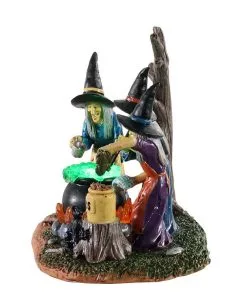 Lemax Spooky Town - Hexen Teamwork -Spuk Dekor Geschaft lemax spooky town witches teamwork halloween dekoration spooky town figurine 53630 03