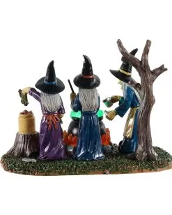 Lemax Spooky Town - Hexen Teamwork -Spuk Dekor Geschaft lemax spooky town witches teamwork halloween dekoration spooky town figurine 53630 04