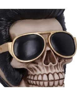 Rock 'n' Roll Totenschädel 17cm 11 Rock 'n' Roll Totenschädel 17cm -Spuk Dekor Geschaft rock n roll totenkopf rock n roll totenschaedel rock n roll skull rockabilly wohnaccessoire 53392 05