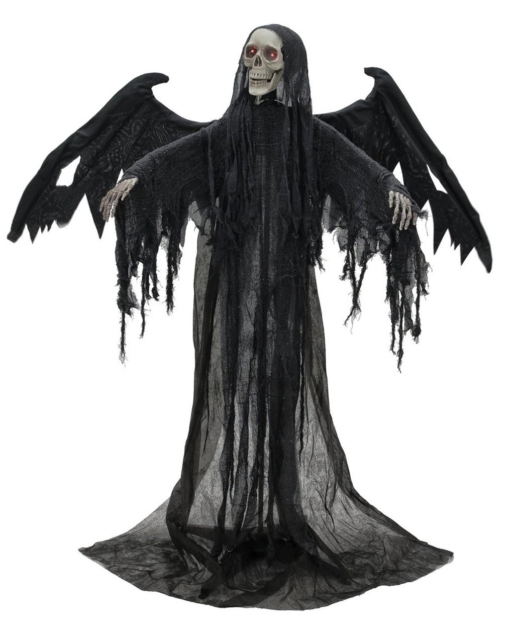 Schwarzer Pestengel Mit Licht, Sound & Bewegung 1 Schwarzer Pestengel Mit Licht, Sound & Bewegung