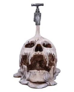 Tapped Drowning Totenkopf 9 Tapped Drowning Totenkopf -Spuk Dekor Geschaft tapped drowning totenschaedel deko gothic halloween und horror deko tapped drowning skull decor 51004 5