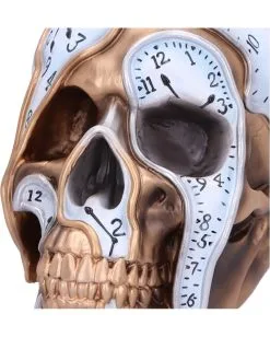 Die Zeit Vergeht Uhren Schädel 17,5cm 10 Die Zeit Vergeht Uhren Schädel 17,5cm -Spuk Dekor Geschaft time goes by uhren schaedel 175cm time goes by clock skull die zeit vergeht totenkopf gothic deko 53997 5